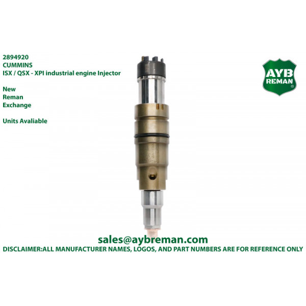 2894920 Diesel Fuel Injector for Cummins XPI Engines